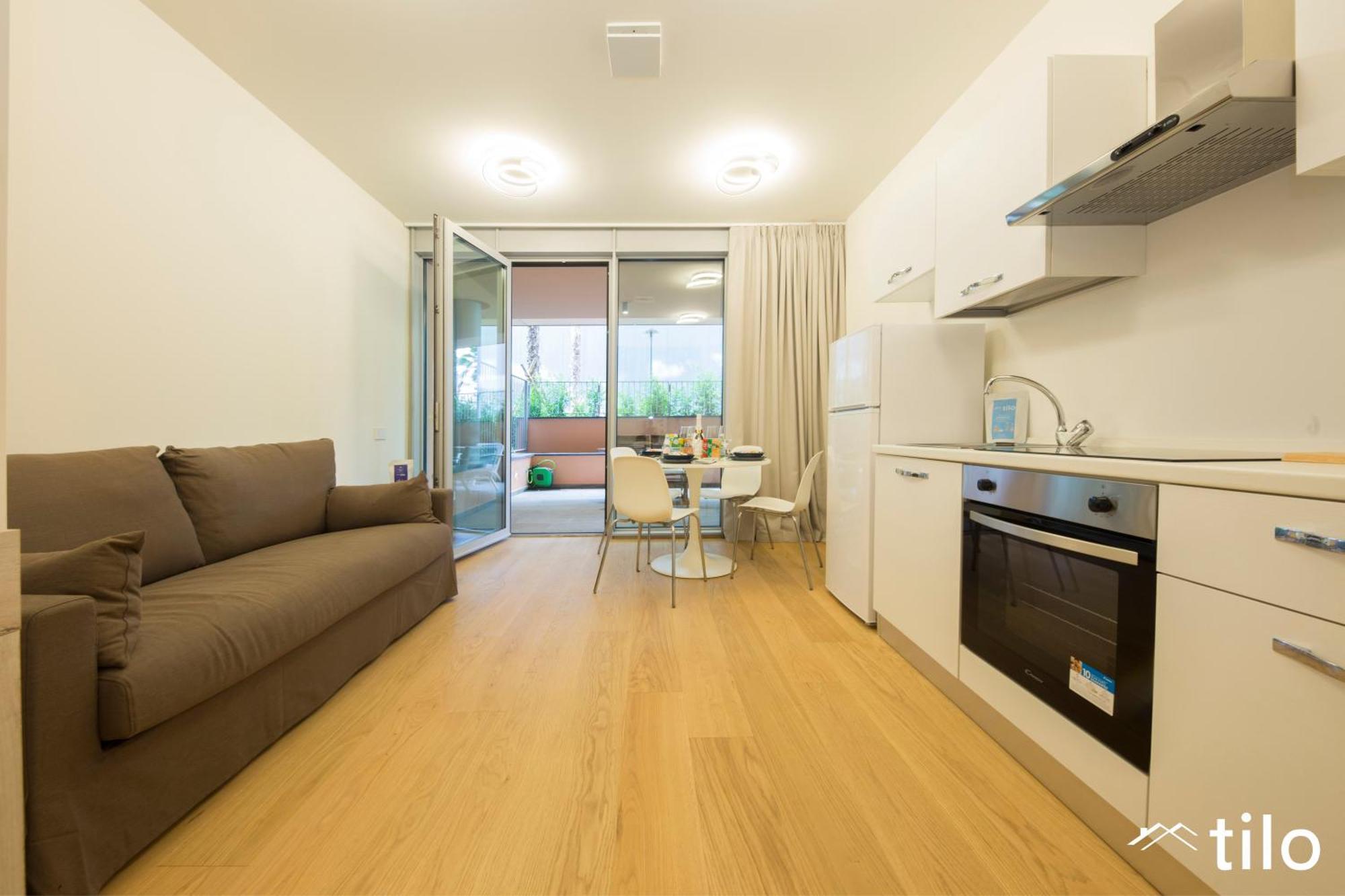 Appartamento Waterfront Luxury 1br, Free Parking, Ac, Netflix & Wifi By Tilo Lux Genova