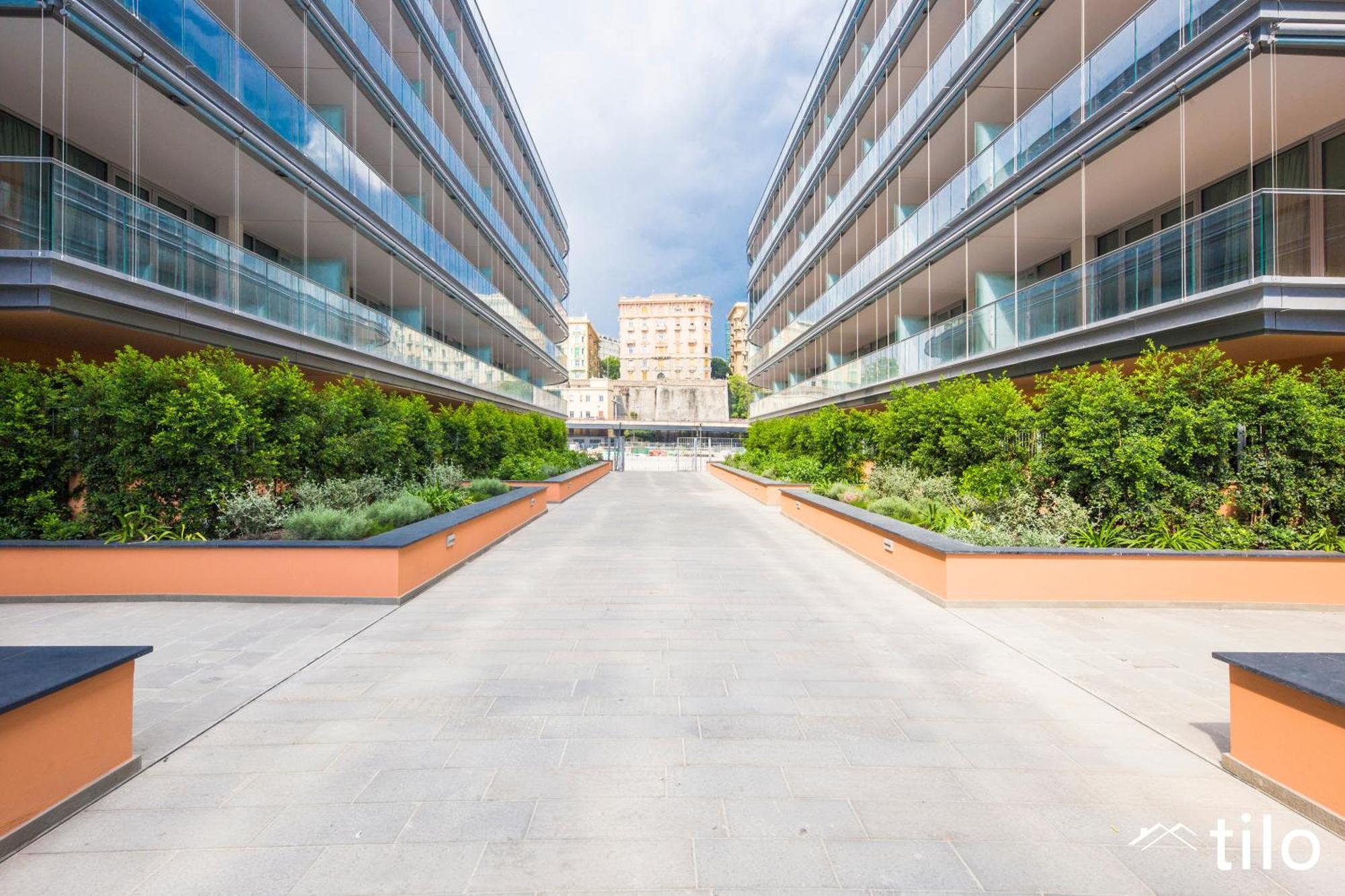 Waterfront Luxury 1br, Free Parking, Ac, Netflix & Wifi By Tilo Lux Appartamento Genova