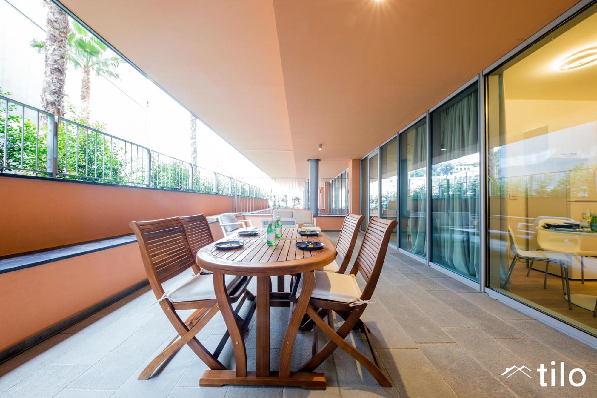 Waterfront Luxury 1br, Free Parking, Ac, Netflix & Wifi By Tilo Lux * Génova