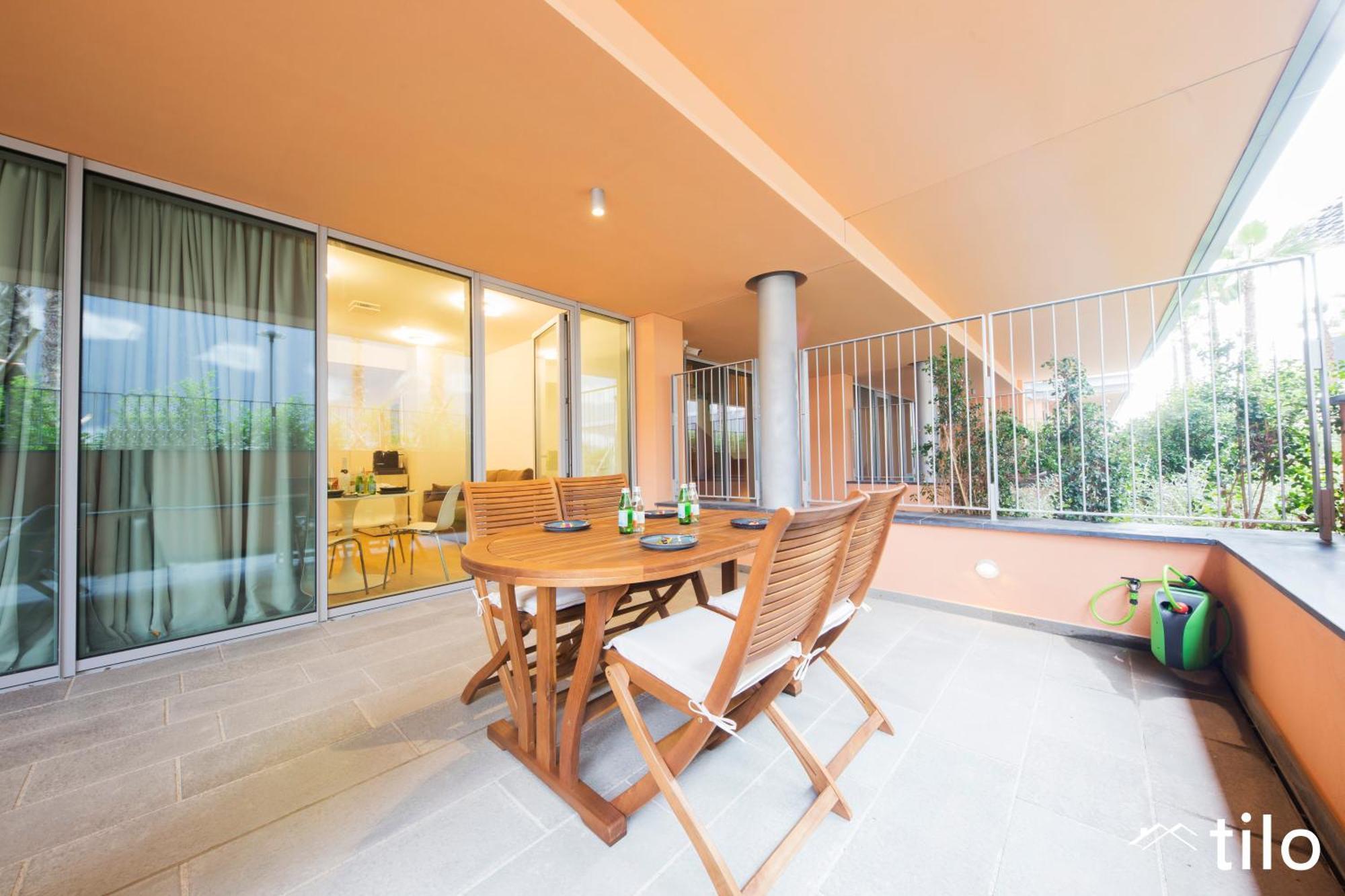 Waterfront Luxury 1br, Free Parking, Ac, Netflix & Wifi By Tilo Lux Apartamento *